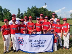 LLWS (Southeast vs. New England) Game Watch @ South Riding Inn